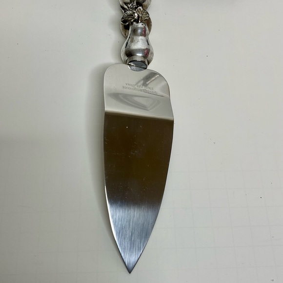 Cake Serve Stacked Pears Handle Stainless Steel - Picture 10 of 16